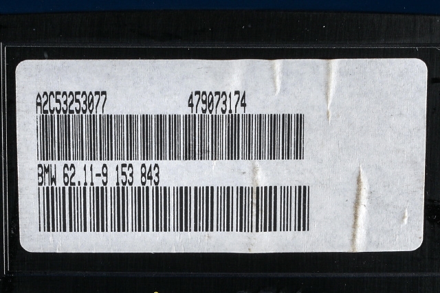 Instrumentpanel til BMW X5 2007-2013 (E70) (E70) (BMW|62.11-9 153 843|)