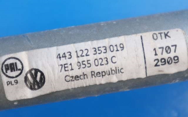 Viskermotor frontrute komplett m/overføring til VW Transporter / Caravelle 2015-2019 (T6) (T6) (VAG|7E1 955 023 C|)