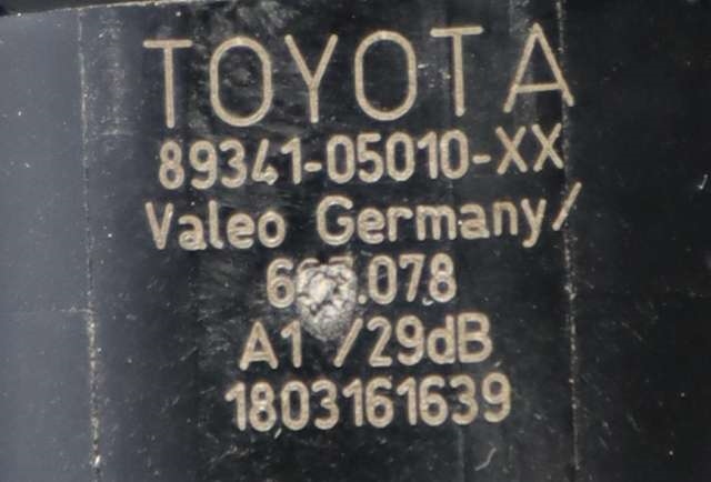 Parkeringssensor foran til Toyota Auris 2015-2019 (Type II, Fase 2)  (TOYOTA|89341-05010|)