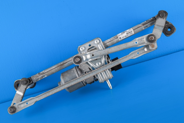 Viskermotor frontrute komplett m/overføring til VW Polo 2009-2014 (Type V, Fase 1)  (BOSCH|0 390 241 566|6R1 955 119 A|)