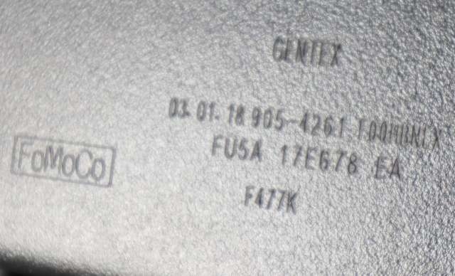 Speil innvendig til Ford Fiesta 2017-->> (Type VII)  (FORD|FU5A-17E678-EA|)