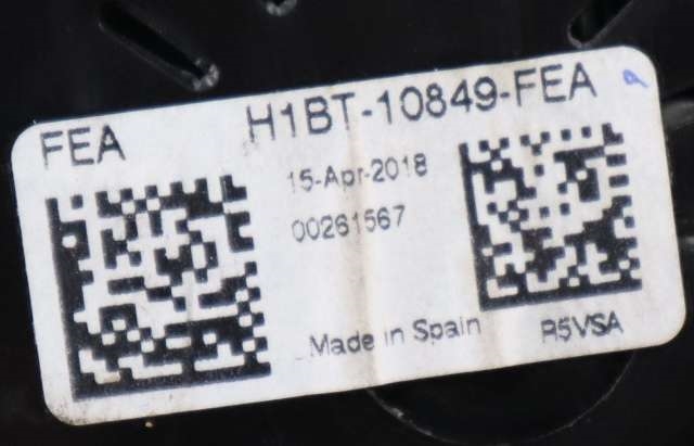 Instrumentpanel til Ford Fiesta 2017-->> (Type VII)  (FORD|H1BT-10849-FEA|)