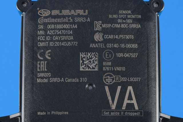 Sensor blindsone til Subaru Outback 2015-2020 (Type V)  