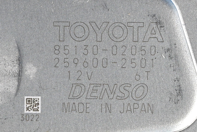 Viskermotor bakrute til Toyota Auris 2015-2019 (Type II, Fase 2) (DENSO|259600-2501|85130-02050|)
