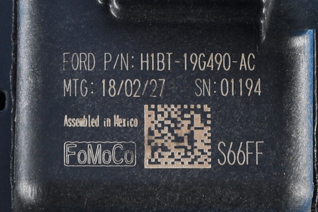 Parkeringskamera bak til Ford Fiesta 2017-->> (Type VII)  (FORD|H1BT-19G490-AC|)