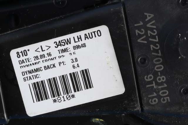 Varmeapparat motor til Toyota Avensis 2015-2019 (Type III, Fase 2) (DENSO|272700-8105|)