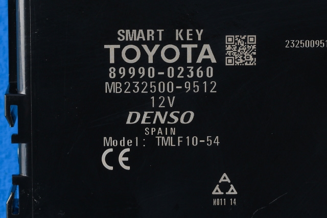 Styreenhet nøkkelfri/keyless til Toyota Auris 2015-2019 (Type II, Fase 2)  (TOYOTA|89990-02360|)