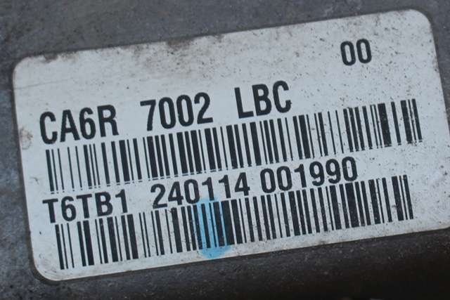 Girkasse manuell til Ford Fiesta 2013-2017 (Type VI, Fase 2)  (FORD|CA6R-7002-LBC|)