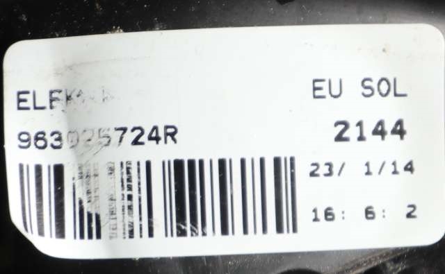 Speil venstre til Renault Clio 2012-2016 (Type IV, Fase 1)  (RENAULT|9630 25724R|)