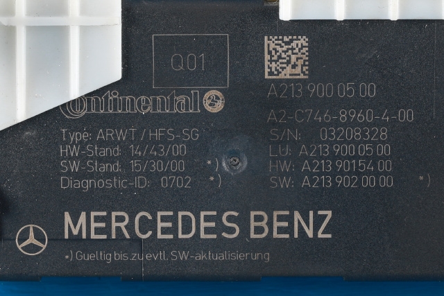 Baklukeåpner motor til Mercedes E-Klasse 2016-2023 (W213) (W213) (MERCEDES|A 213 760 56 00|)