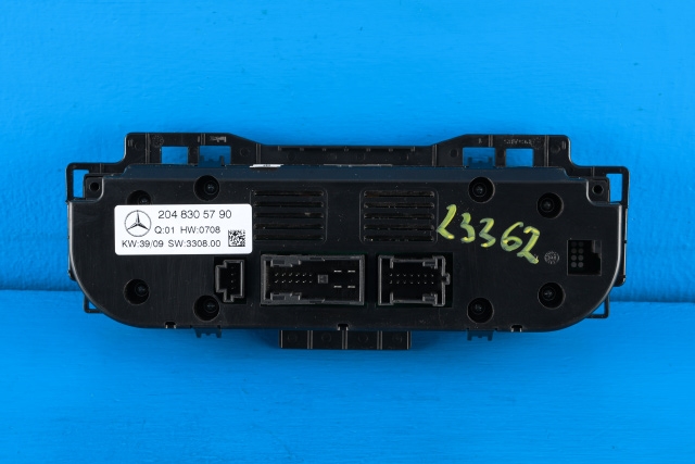 Varmeapparat betjening til Mercedes GLK 2008-2015 (X204) (X204) (MERCEDES|204 830 57 90|)