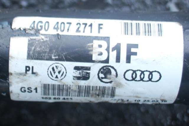 Drivaksel venstre foran, diesel/automat til Audi A6 2014-2018 (Type IV, Fase 2) (C7) (C7) (VAG|4G0 407 271 F|)