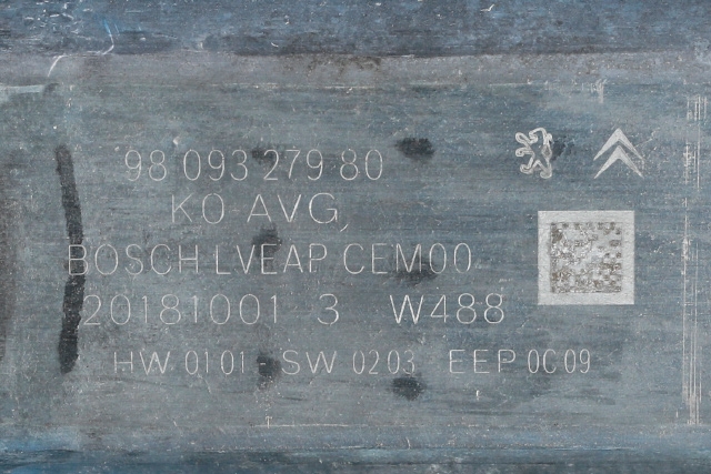 Ruteheis venstre foran til Peugeot Expert 2016-->> (Type III)  (PEUGEOT|98 093279 80|)