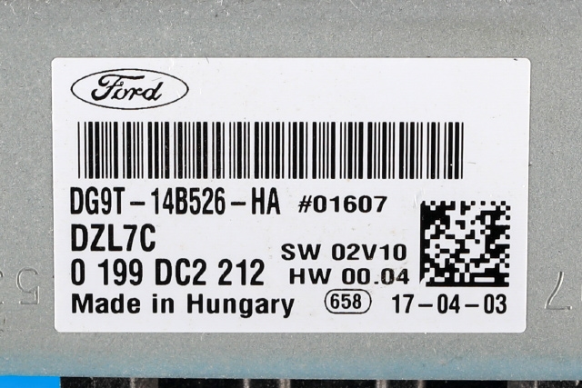 Styreenhet start/stopp til Ford Edge 2016-2019  (FORD|DG9T-14B526-HA|)