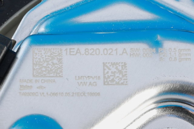Varmeapparat motor til VW ID.3 2020-->> (VAG|1EA 820 021 A|)