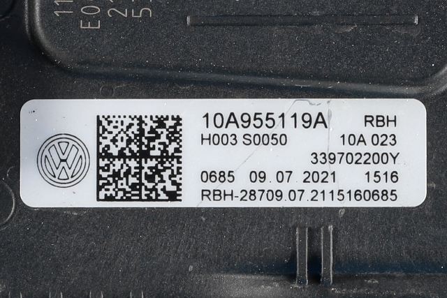 Viskermotor foran venstre til VW ID.3 2020-->>  (VAG|10A 955 113 A|)