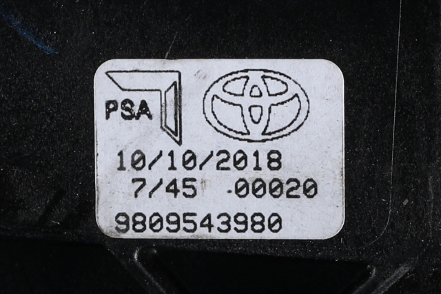 Girstang manuell til Peugeot Expert 2016-->> (Type III) (PEUGEOT|98 095439 80|)