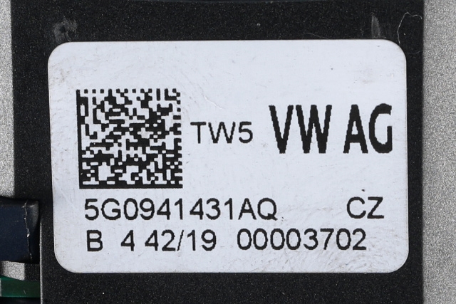 Bryter lys til VW Transporter / Caravelle 2019-->> (T6.1) (T6.1) (VAG|5G0 941 431 AQ|)