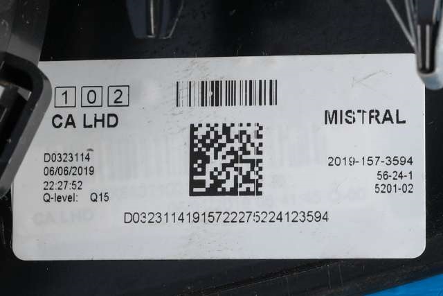 Dashbord friskluftdyse midtkonsoll til Peugeot 5008 2017-->> (Type II)  (PEUGEOT|98 140755 77|)