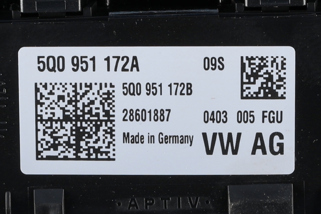 Taklyspanel til VW ID.3 2020-->> (VAG|5H0 959 561 BG|)