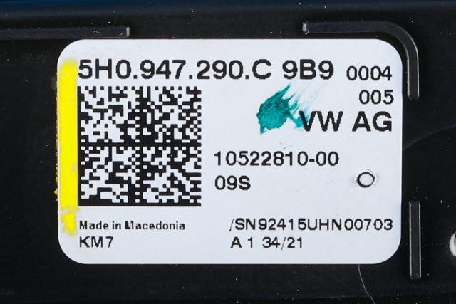 Taklyspanel til VW ID.3 2020-->>  (VAG|5H0 947 290 C|)