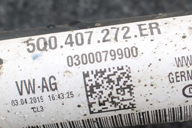 Drivaksel høyre foran, diesel/manuell til VW Caddy 2015-2020 (Type III, Fase 3)  (VAG|5Q0 407 272 ER|)