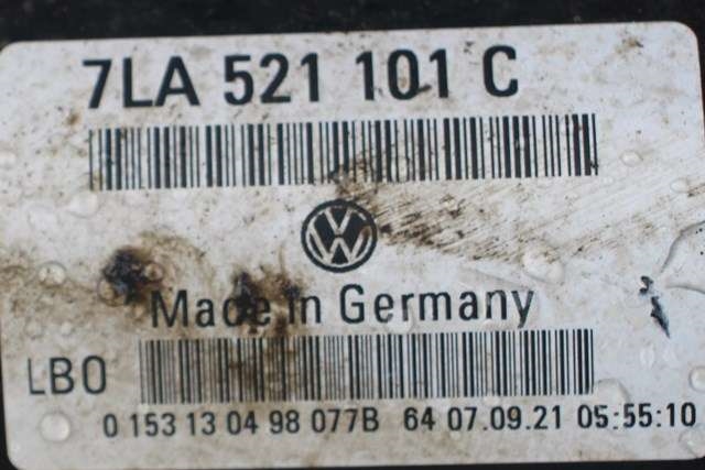 Mellomaksel til VW Transporter / Caravelle 2019-->> (T6.1) (T6.1) (VAG|7LA 521 101 C|)