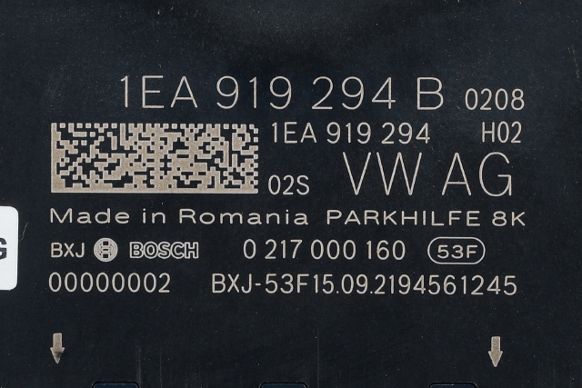 Styreenhet parkering til VW ID.3 2020-->>  (VAG|1EA 919 294 B|)