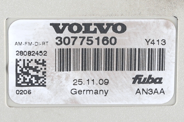 Antenne forsterker til Volvo XC60 2008-2013 (Type I, Fase 1)  (VOLVO|30775160|)