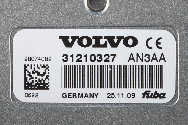Antenne navigasjon til Volvo XC60 2008-2013 (Type I, Fase 1)  (VOLVO|31210327|)