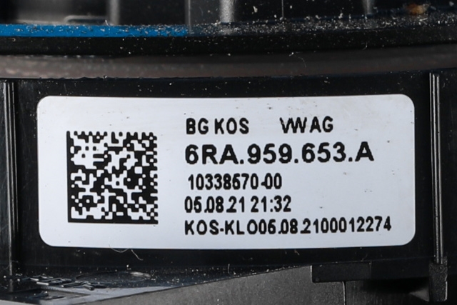 Bryter combi til VW Transporter / Caravelle 2019-->> (T6.1) (T6.1) (VAG|2Q1 953 507 L|)