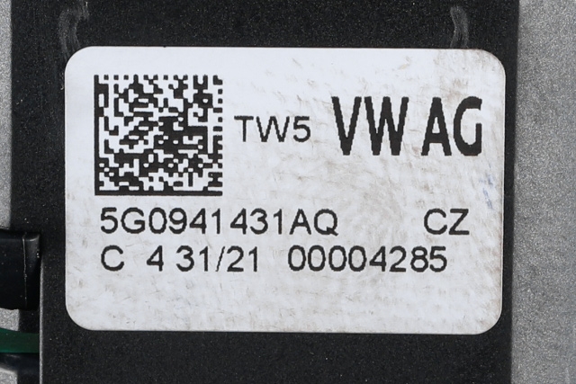 Bryter lys til VW Transporter / Caravelle 2019-->> (T6.1) (T6.1) (VAG|5G0 941 431 AQ|)