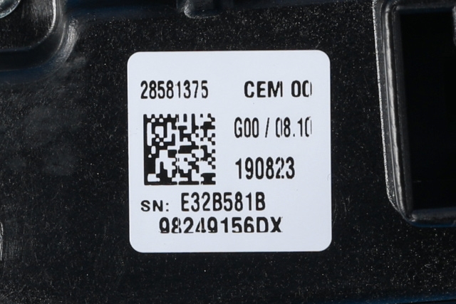 Varmeapparat betjening til Peugeot 5008 2017-->> (Type II)  (PEUGEOT|98 249156 DX|)