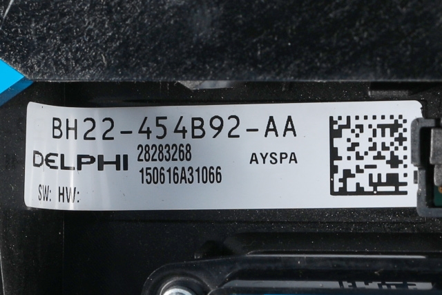 Varmeapparat betjening til Land Rover Discovery 2009-2017 (Type IV)  (LAND ROVER|GH22-19E900-FA|)