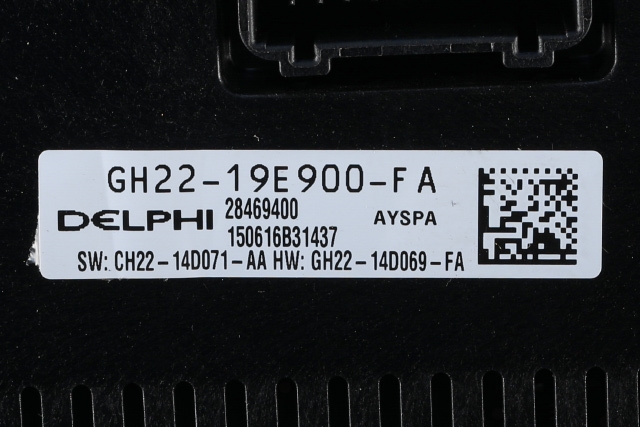Varmeapparat betjening til Land Rover Discovery 2009-2017 (Type IV)  (LAND ROVER|GH22-19E900-FA|)