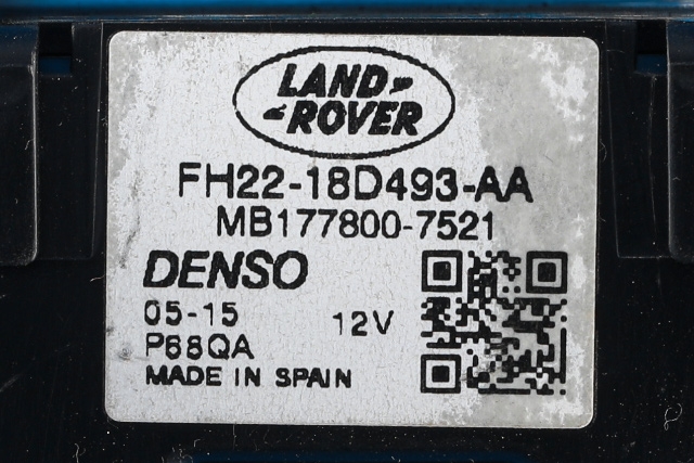 Styreenhet klima/aircondition til Land Rover Discovery 2009-2017 (Type IV) (LAND ROVER|FH22-18D493-AA|)