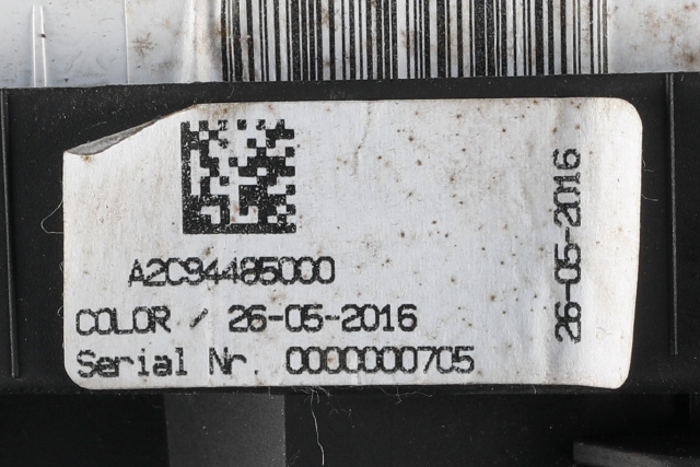 Instrumentpanel til Toyota Auris 2015-2019 (Type II, Fase 2)  (TOYOTA|83800-F2E61|)