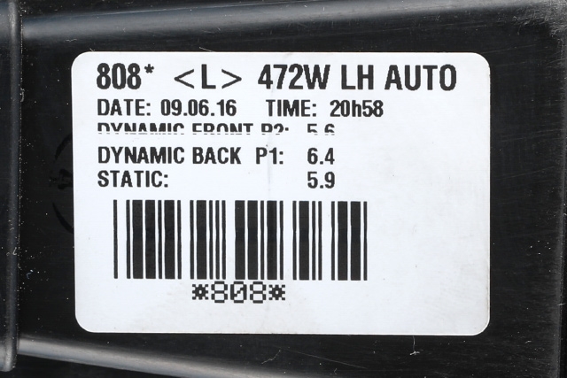 Varmeapparat motor til Toyota Auris 2015-2019 (Type II, Fase 2)  (DENSO|272700-8085|)