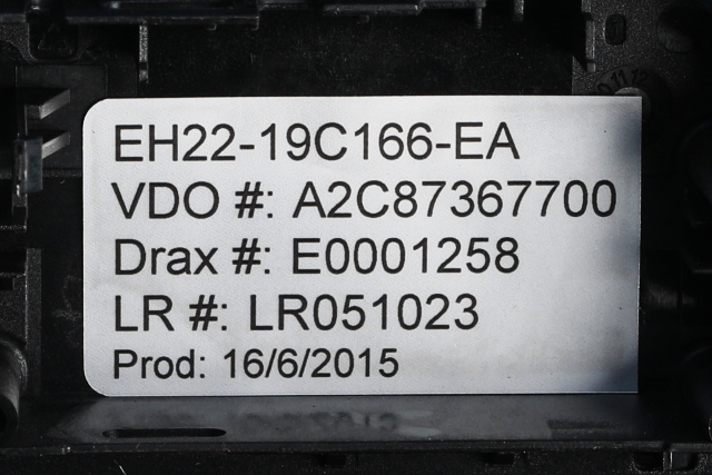 Dashbord friskluftdyse til Land Rover Discovery 2009-2017 (Type IV)  