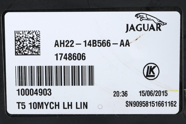 Bryterpanel førersete til Land Rover Discovery 2009-2017 (Type IV)  (LAND ROVER|AH22-14B566-AA|)