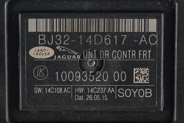 Styreenhet dør høyre foran til Land Rover Discovery 2009-2017 (Type IV) (LAND ROVER|BJ32-14D617-AC|)