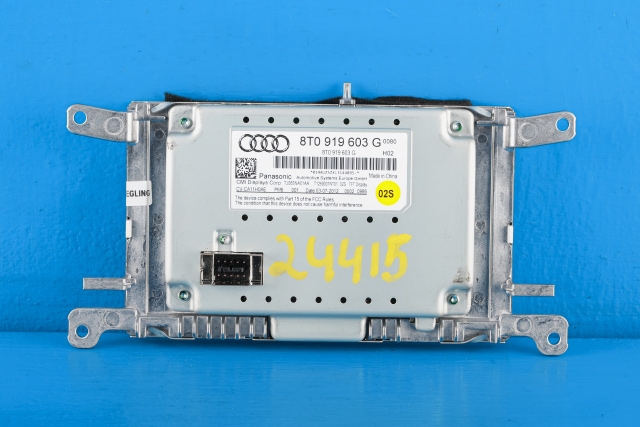 Bilstereo navigasjon skjerm til Audi A4 2007-2014 (Type IV) (B8) (B8) (VAG|8T0 919 603 G|)