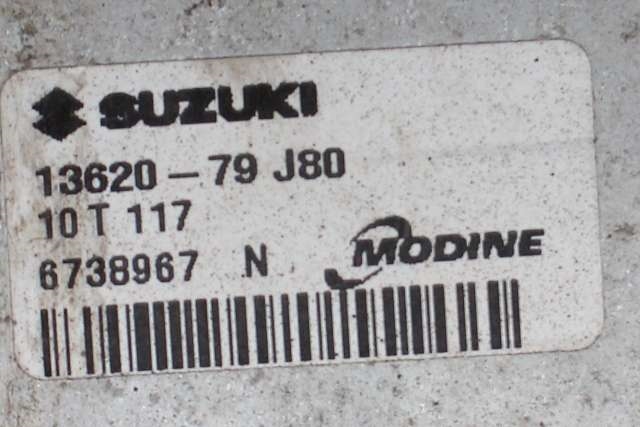 Intercooler til Suzuki SX4 2009-2013 (Type I, Fase 2)  (SUZUKI|13620-79J80|)
