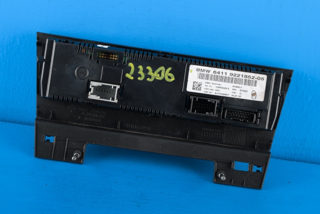 Varmeapparat betjening til BMW X1 2009-2015 (E84) (E84) (BMW|64.11-9 221 852|)