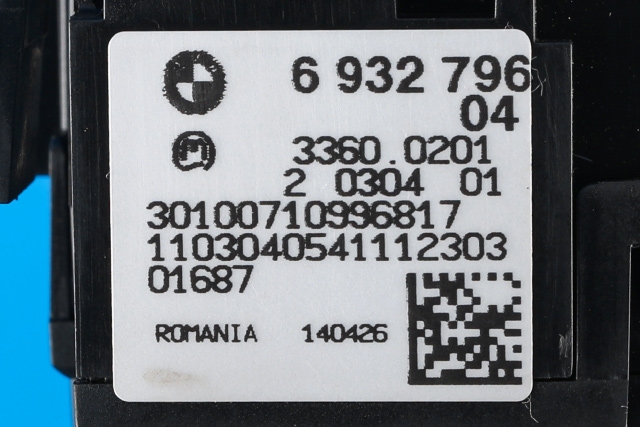Bryter lys til BMW X1 2009-2015 (E84) (E84) (BMW|6 932 796|)