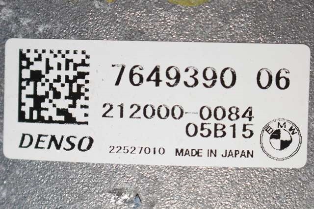 Hybrid starter generator (HSG) til BMW 2-Serie, Active/Gran Tourer 2014-->> (F45/F46) (F45/F46) (DENSO|212000-0084|7 649 390|)