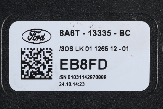 Bryter blink til Ford Fiesta 2013-2017 (Type VI, Fase 2)  (FORD|8A6T-13335-BC|)