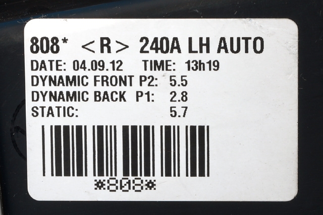 Varmeapparat motor til Toyota Auris 2010-2012 (Type I, Fase 2)  (DENSO|272700-8083|)