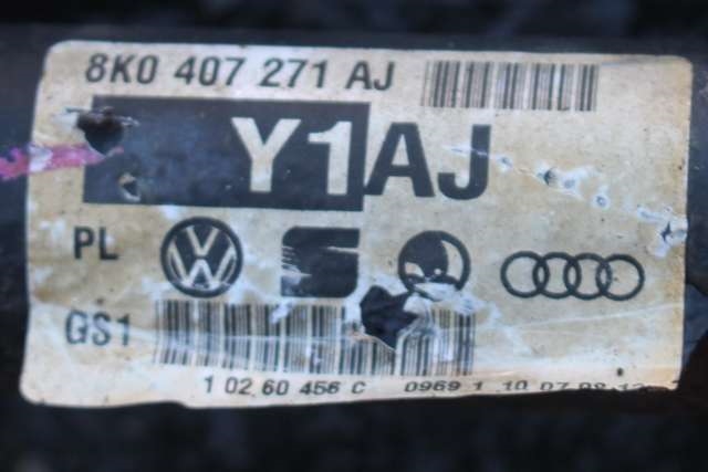 Drivaksel høyre foran, bensin/automat til Audi A4 2007-2014 (Type IV) (B8) (B8) (VAG|8K0 407 271 AJ|)
