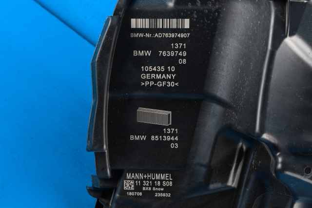 Luftfilterboks til BMW 2-Serie, Active/Gran Tourer 2014-->> (F45/F46) (F45/F46) (BMW|7 639 749|)